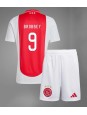 Ajax Brian Brobbey #9 Replika Hemmakläder Barn 2024-25 Kortärmad (+ byxor)